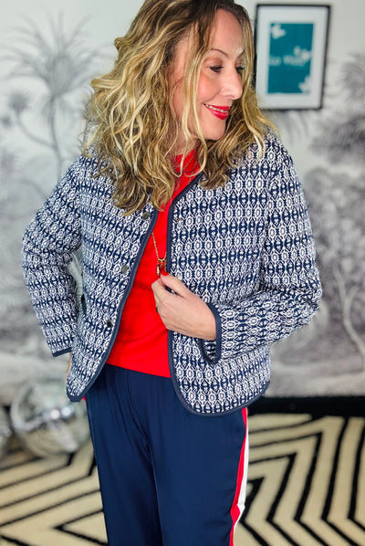 Greta Aztec Box Jacket