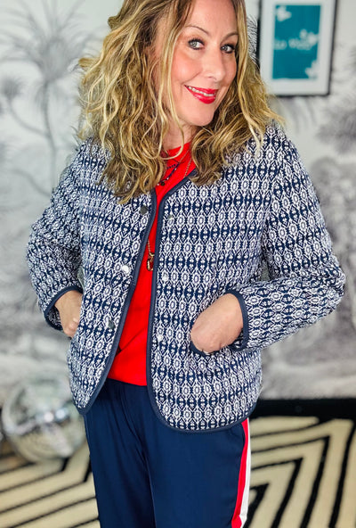 Greta Aztec Box Jacket