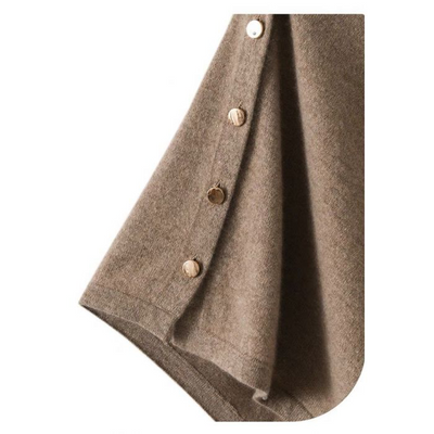 Melrose Cape with Button Detail