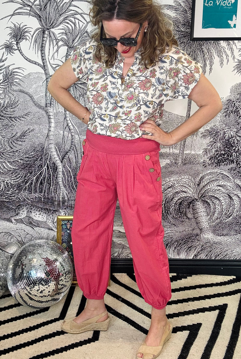 Donnas Essential Summer Harem Trousers