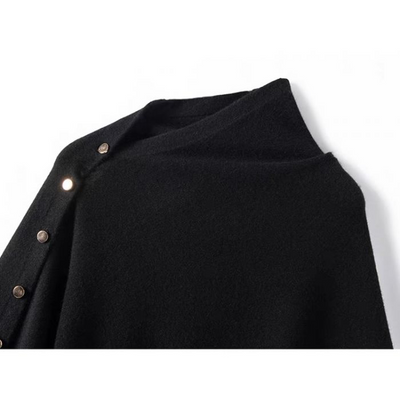 Melrose Cape with Button Detail