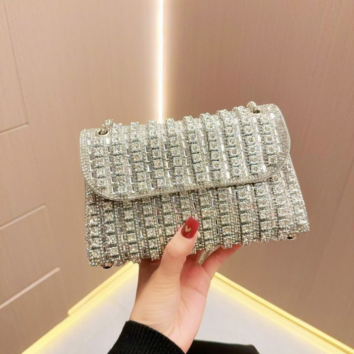 Luxurious Crystal Gem Handbag