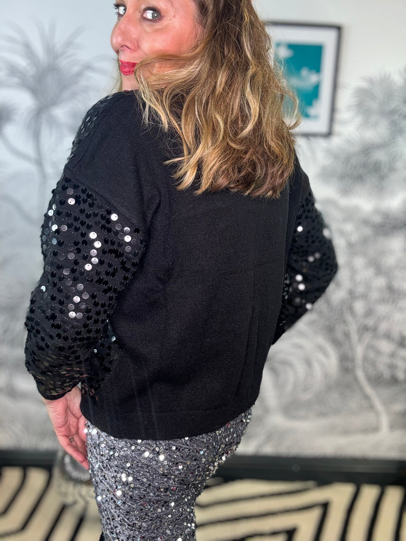 Reyna Sequin Jumper