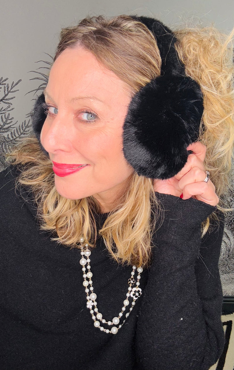 Plush Faux Fur Earmuffs