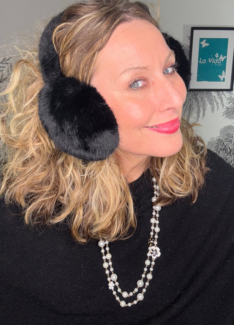 Plush Faux Fur Earmuffs