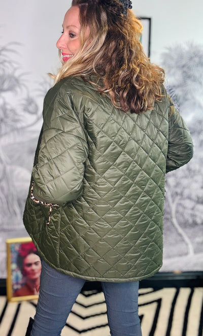 Agnes Double Breasted Quilted Coat