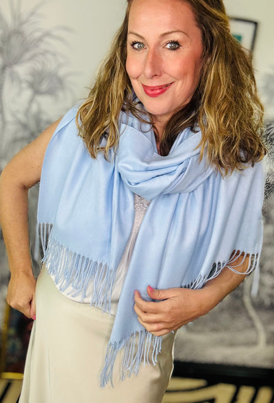 Super Soft Tassel Pashmina Scarf