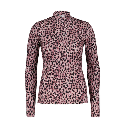 Rolinde Leopard High Neck Top