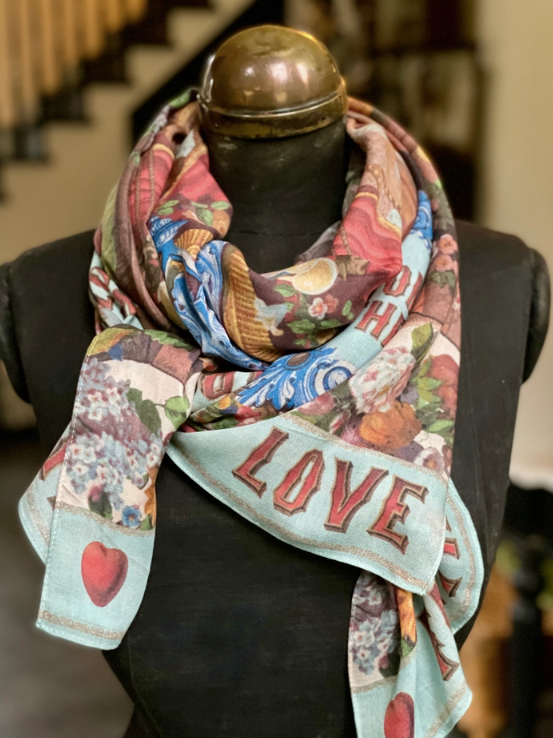 Love Language Bohemian Bamboo Scarf