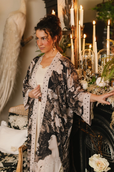 The Looking Glass Bamboo Duster Kimono