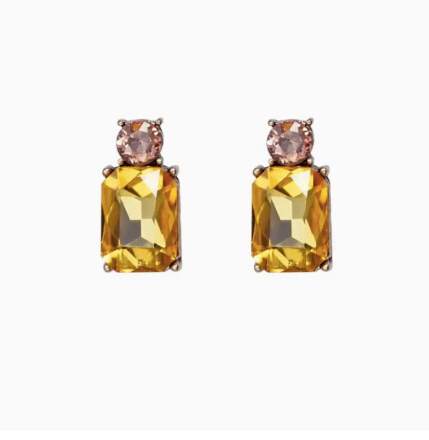 Mini Gem Stud Earrings