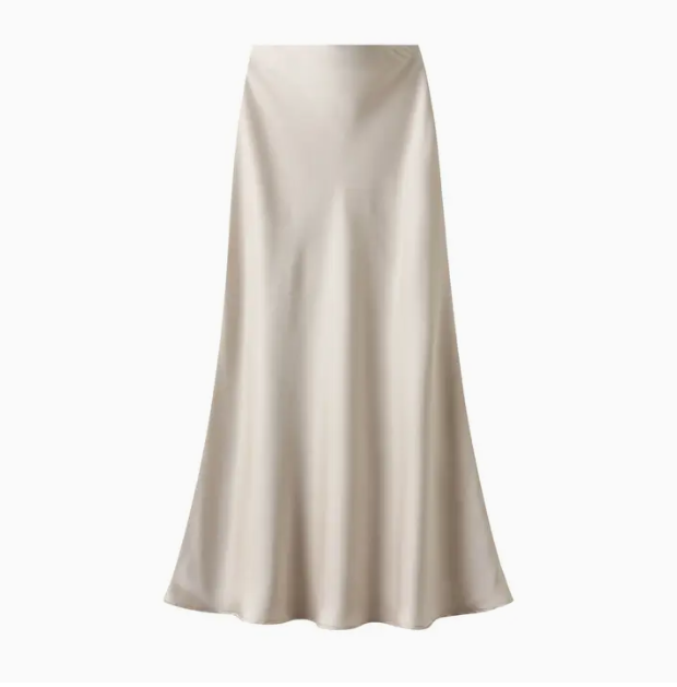 Sadie Satin Slip Skirt