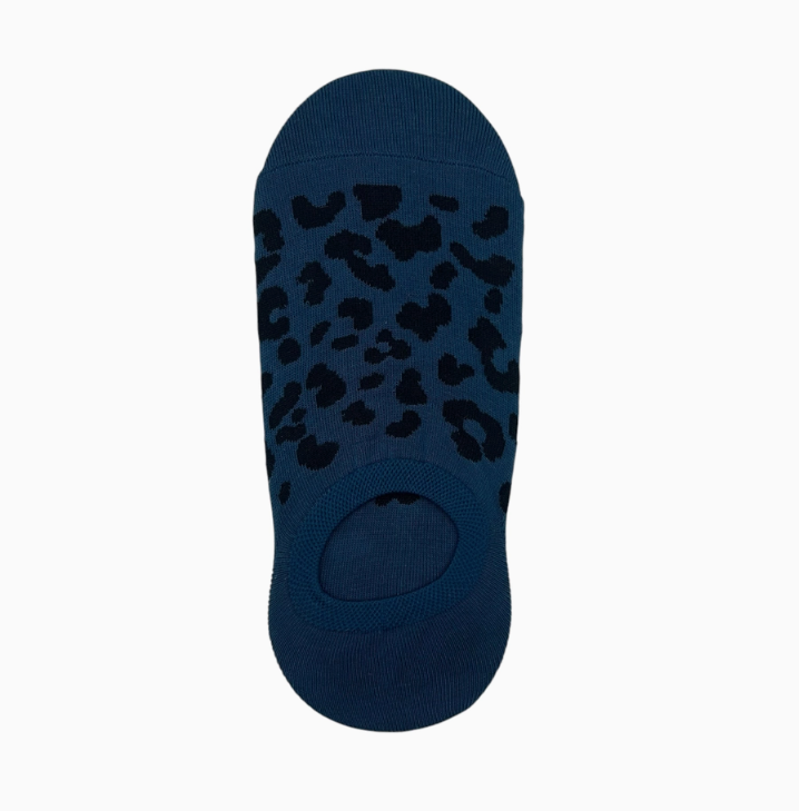 Leopard Trainer Socks