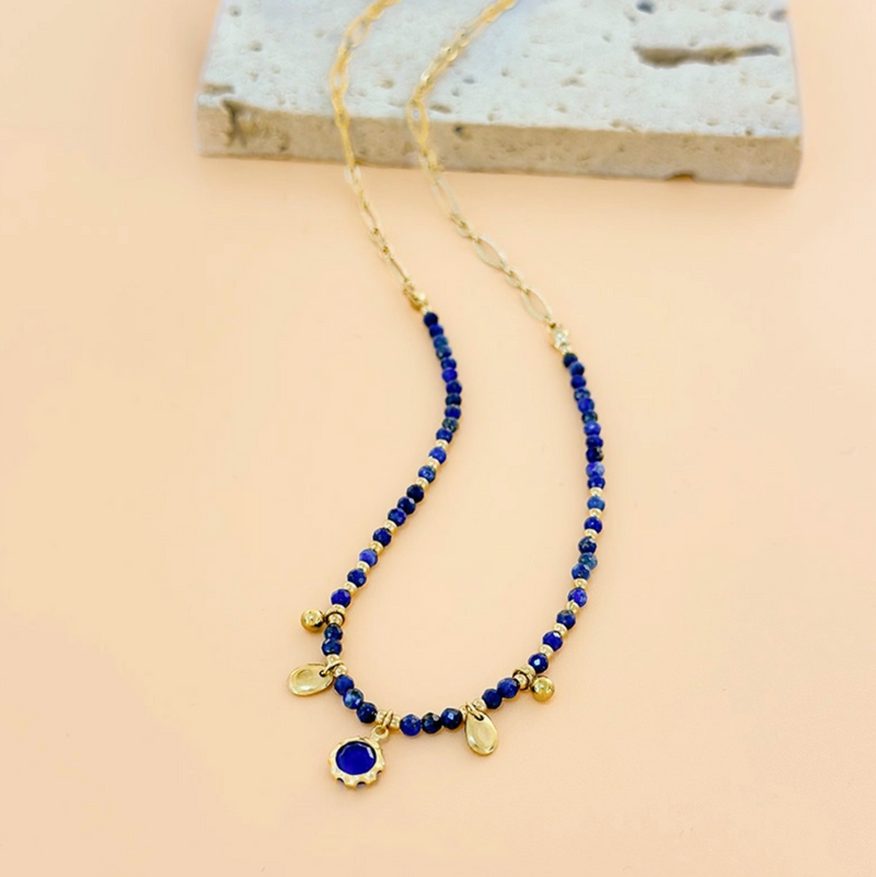 Lapis Lazuli Mini Gemstone Necklace