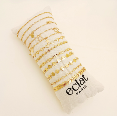 Delicate Chain Stack Bracelets