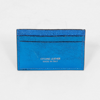 Trevi Metallic Italian Leather Card Holder