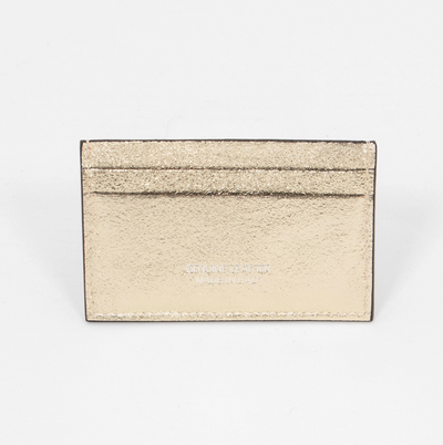 Trevi Metallic Italian Leather Card Holder