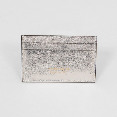 Trevi Metallic Italian Leather Card Holder