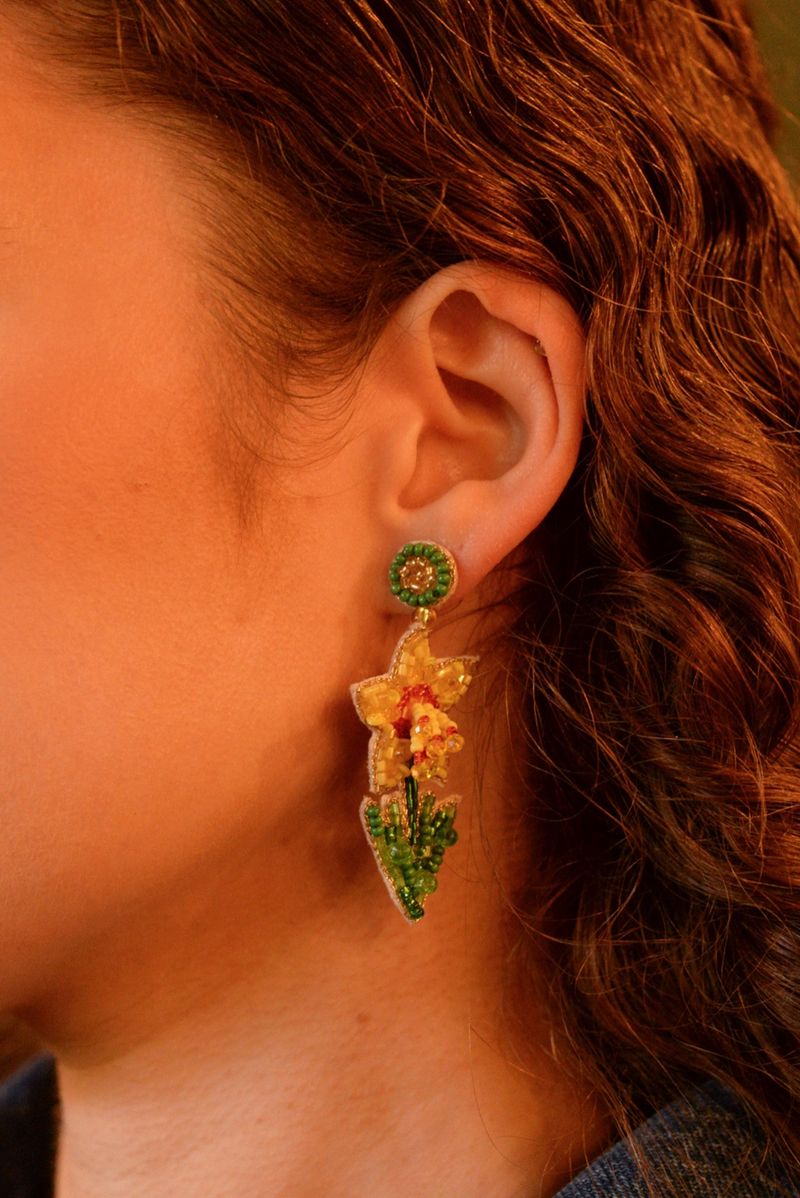 Daffodil Earrings