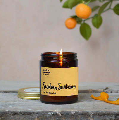 Sicilian Sunbeam Yellow Citrus Luxury Candle