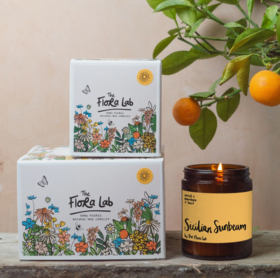 Sicilian Sunbeam Yellow Citrus Luxury Candle