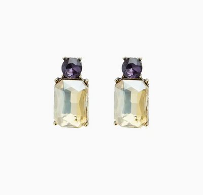 Mini Gem Stud Earrings