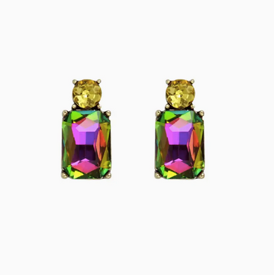 Mini Gem Stud Earrings