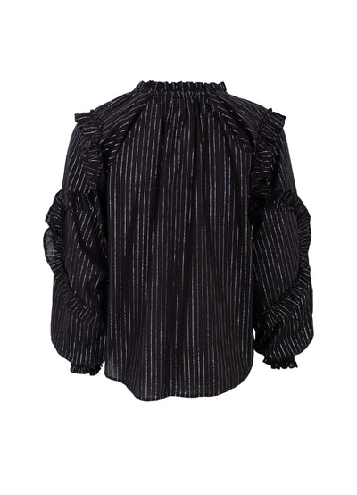 Nova Lurex Striped Blouse