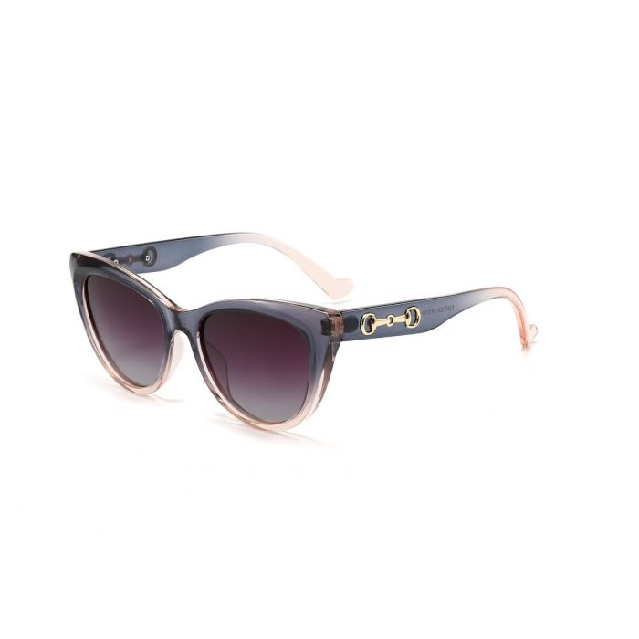 Retro Cat Eye Sunglasses with Snaffle Detail