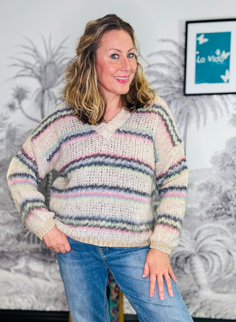 Cayenne Striped Jumper