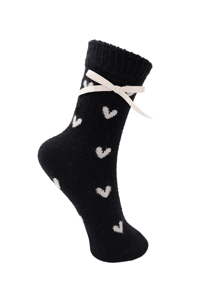 Finka Heart & Bow Socks