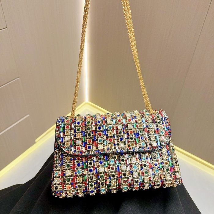 Luxurious Crystal Gem Handbag