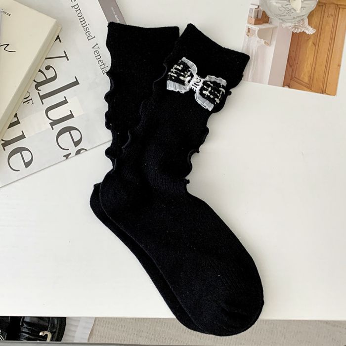 Cosy Chic Bow Socks