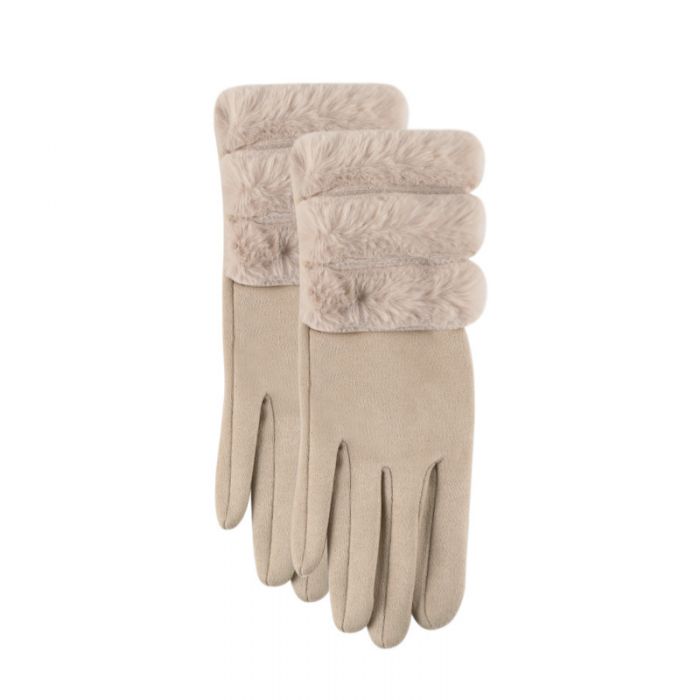 Faux Fur & Suedette Gloves