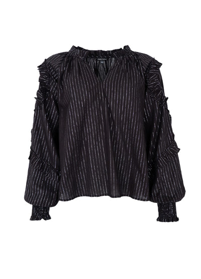 Nova Lurex Striped Blouse