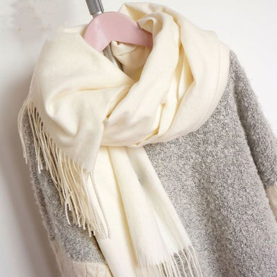 Super Soft Tassel Pashmina Scarf