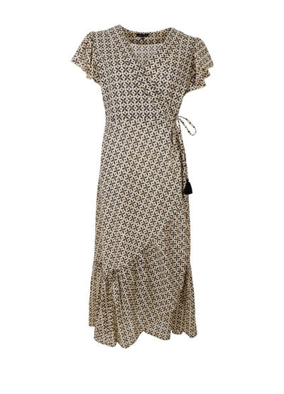 Mira Flared Wrap Dress