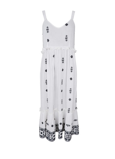 Bali Ornament Strap Dress