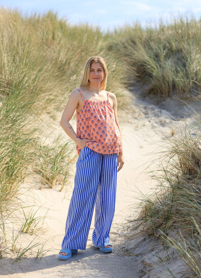 Flora Candy Stripe Trousers